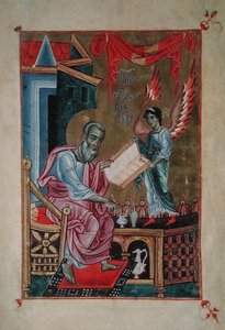 Arm.558, fol.265v San Giovanni Evangelista, da un libro di vangeli, c.1250 da Armenian School
