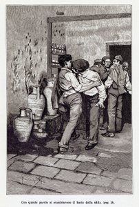 Invito al duello siciliano dal "bacio" mortale, in realtà un morso all