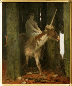 Waldesstille - Il silenzio del bosco. ... (pittura su legno)