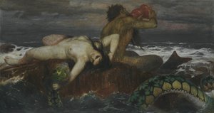 Tedesco: Triton und Nereïde Tritone e Nereide da Arnold Böcklin