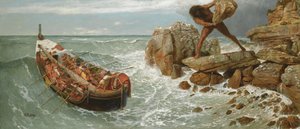 Ulisse e Polifemo, 1896 da Arnold Böcklin