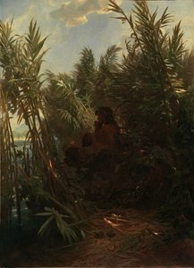 Pan nel canneto, 1856-1857 da Arnold Böcklin