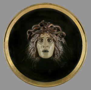 Scudo con il volto di Medusa, 1897