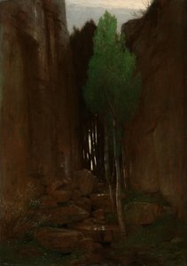 Primavera in una gola stretta, 1881 da Arnold Böcklin