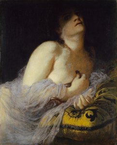 La Morte di Cleopatra (prima versione) da Arnold Böcklin