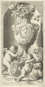 Allegoria della transitorietà da Arnold Houbraken