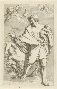 Giove e Semele da Arnold Houbraken