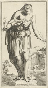 Personificazione della devozione da Arnold Houbraken