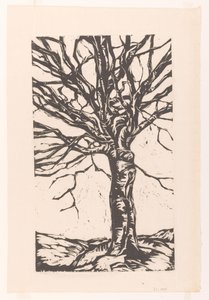 Albero spoglio da Arnold Pijpers (signed by artist)