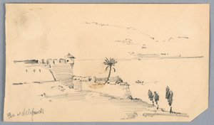 Forte a Villefranche da Arnold William Brunner