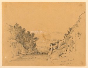 Passo di Montagna e Villaggio da Arnold William Brunner
