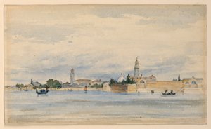 Vecchio cimitero, Venezia da Arnold William Brunner