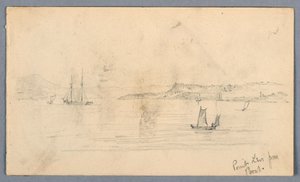 Point Levi dalla barca da Arnold William Brunner