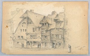 Schizzo di Lisieux da Arnold William Brunner