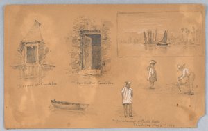 Schizzi a Canebec da Arnold William Brunner