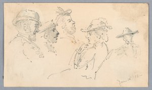Schizzi di teste