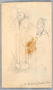 Schizzi di busti in pietra