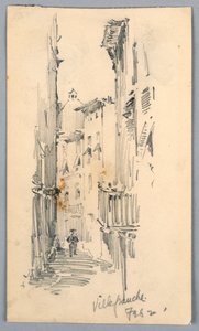 Strada a Villefranche da Arnold William Brunner