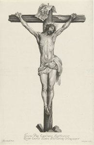 Cristo sulla croce da Arnold de Jode