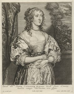 Ritratto di Katherine Howard da Arnold de Jode