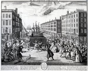 La Vista e gli Umori di Billingsgate, 1736