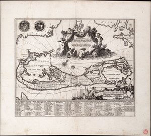 Mappa delle Isole Estive, alias Barmudas dictarum
