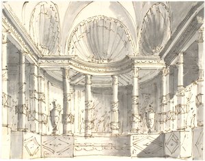 Interno con colonne da Aron Wallick