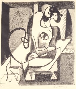 Pittore e modello (La Camera della Creazione)
