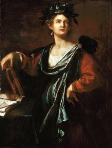 Clio: la musa della storia, 1632 da Artemisia Gentileschi