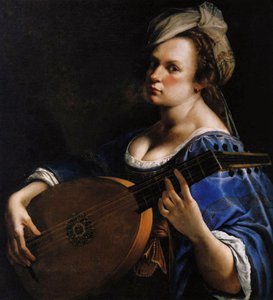 Autoritratto come suonatore di liuto, c.1615-18