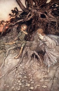 Io sono quel felice vagabondo della notte, illustrazione da 