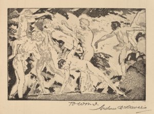 Vicino al Calibano da Arthur B. Davies