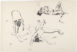 Uomini in agonia da Arthur B. Davies