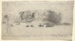 Polo Grounds da Arthur B. Davies