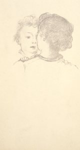 Rab (rivolto a una donna) da Arthur B. Davies