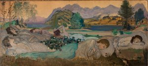 Il sonno giace perfetto in loro, 1908
