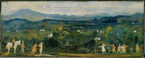 La nascita del verde da Arthur Bowen Davies