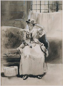 Senza titolo (Donna seduta) da Arthur Bowen Davies