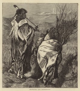 Hiawatha e Minne-Ha-Ha da Arthur Boyd (after) Houghton