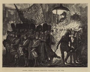 Graphic America, Processione Democratica Tammany a New York
