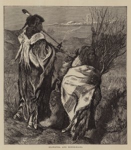 Hiawatha e Minne-ha-ha da Arthur Boyd Houghton