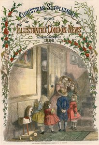 Il canto di Natale dei bambini da Arthur Boyd Houghton