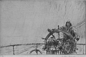 Il timoniere, 1925, 1926 da Arthur Briscoe