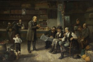 Il negozio di campagna americano, 1880-1920 da Arthur Burdett Frost