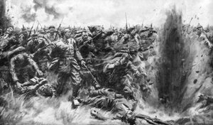 Un massiccio attacco tedesco al fronte britannico, Prima Guerra Mondiale, 1914-1926