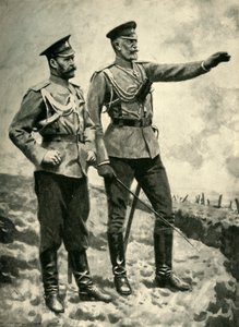 I cambiamenti nel comando russo, settembre 1915. Prima Guerra Mondiale, c1920 da Arthur C. Michael