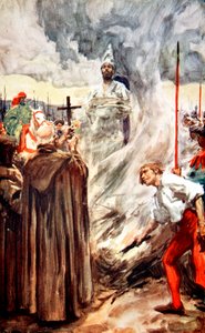 Il rogo di Jan Hus, 6 luglio 1415, 1913