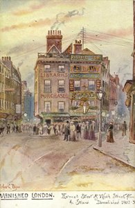 Londra Scomparsa - Holywell Street e Wych Street, dallo Strand da Arthur Charles Payne