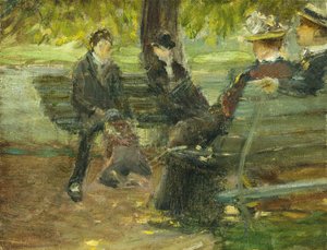 Nel parco da Arthur Clifton Goodwin