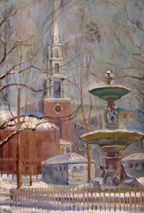 Park Street ai Boston Commons, c.1910-20